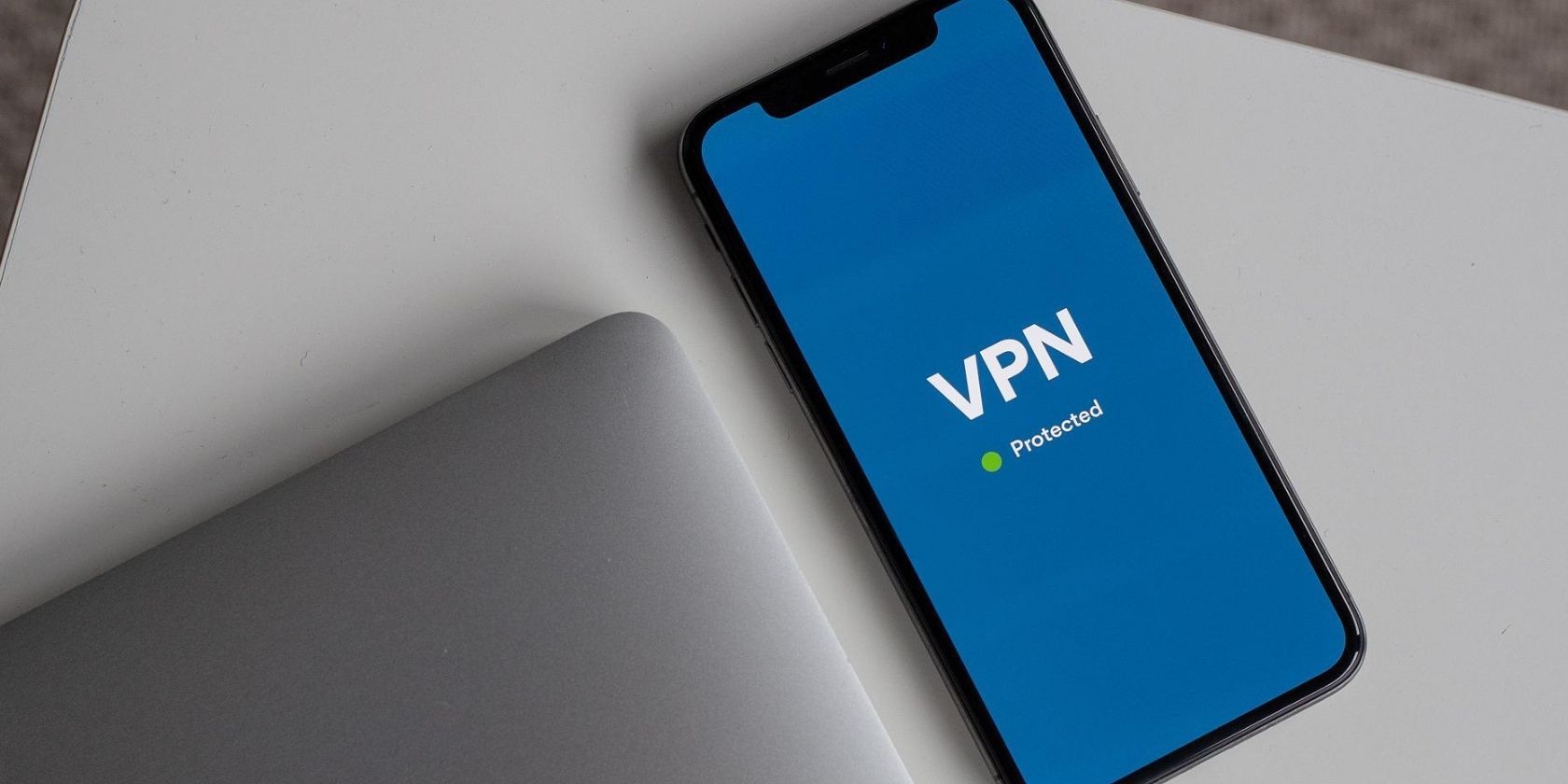 vpn app active on smartphone