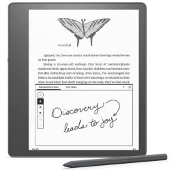 Kindle Scribe با قلم و صفحه دارای پروانه