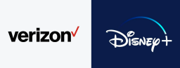 لوگوهای verizon و disney+ در کنار هم