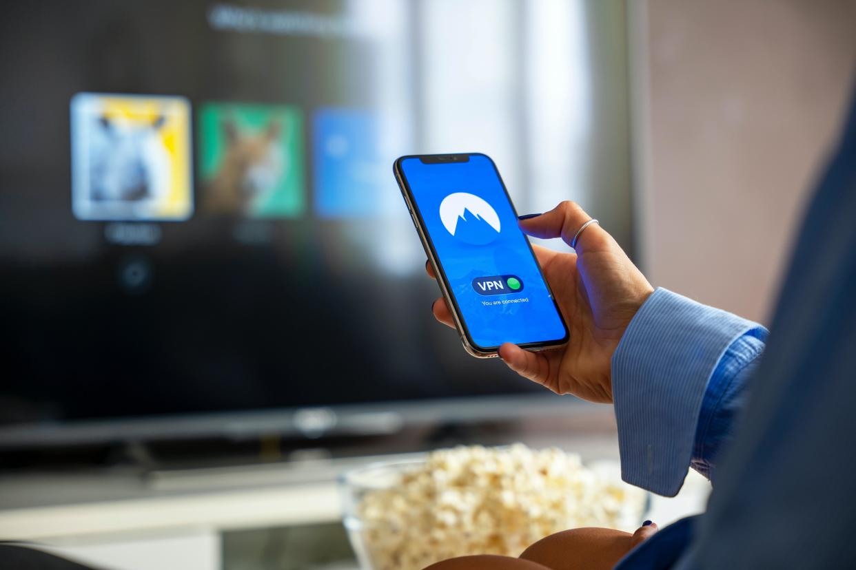 NordVPN روی تلفن