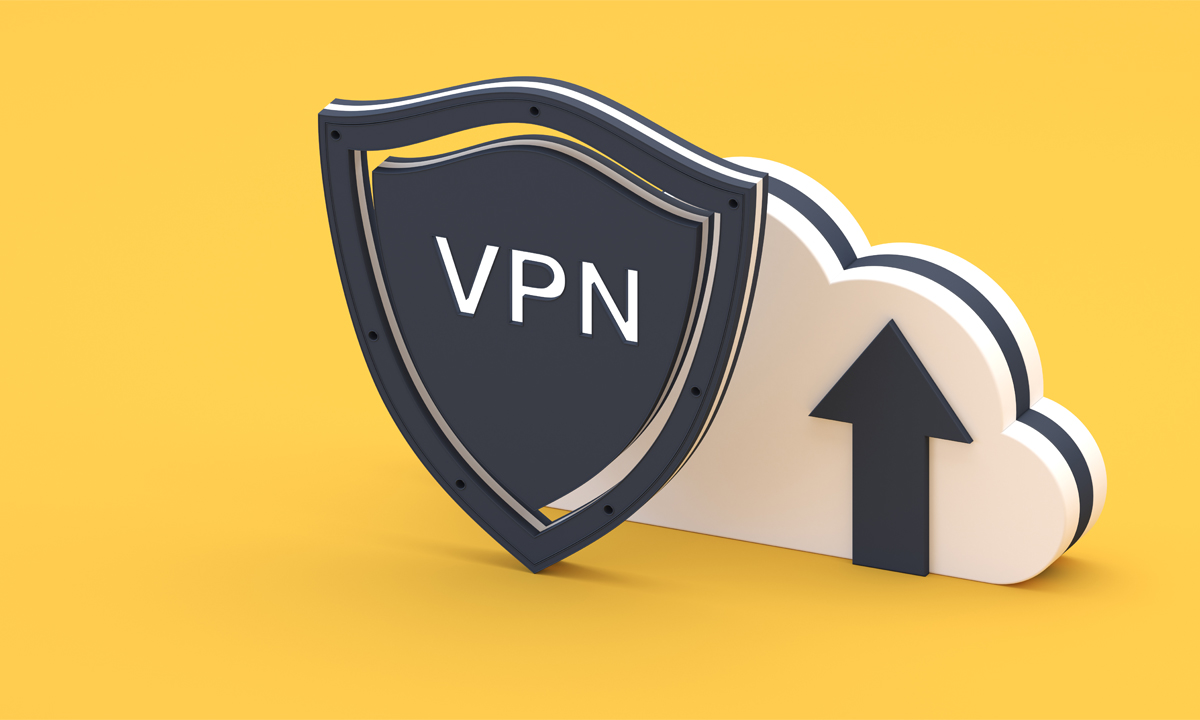 تصویر مفهومی نشان دهنده فناوری VPN
