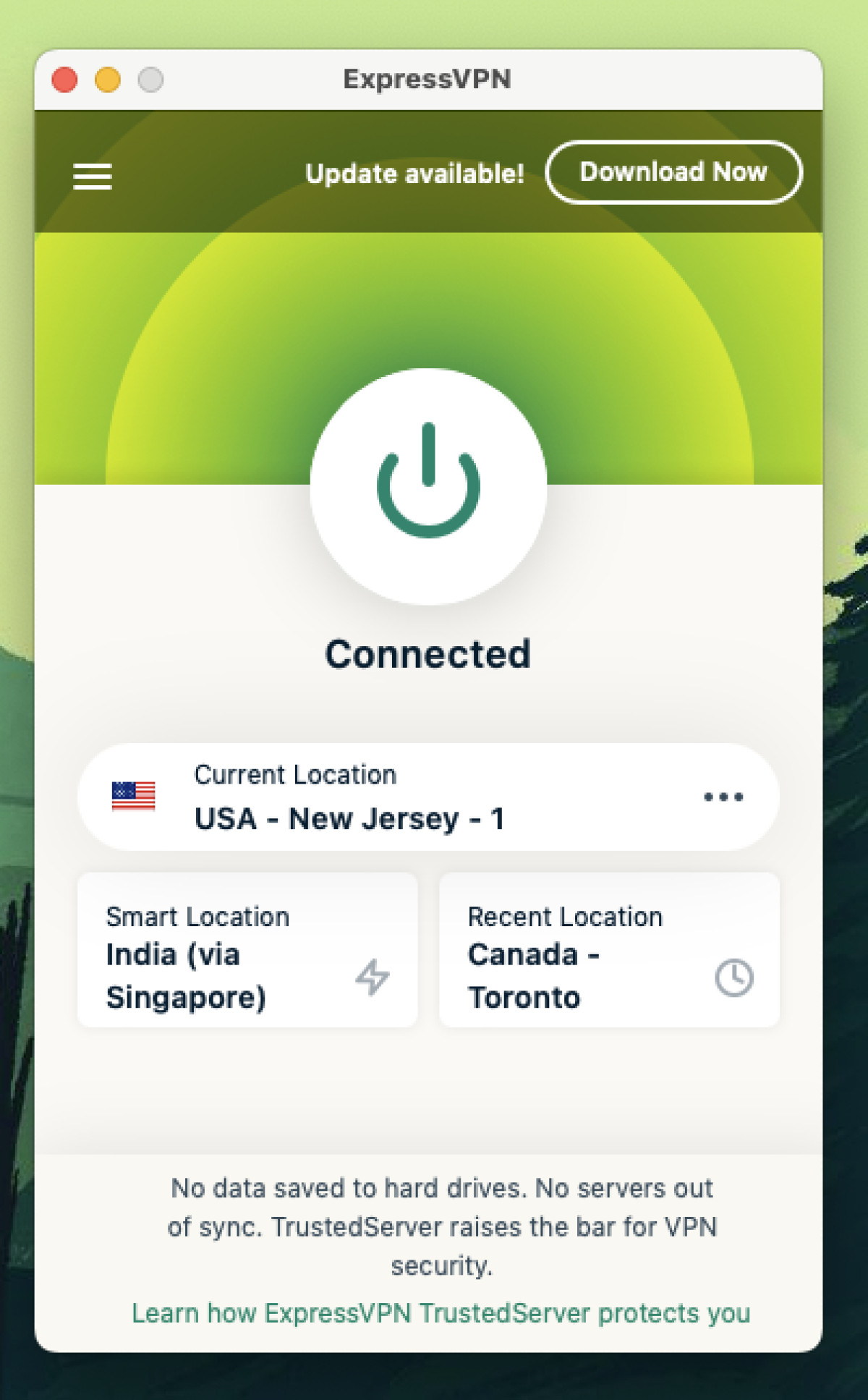 ExpressVPN برای تغییر مکان در Bumble